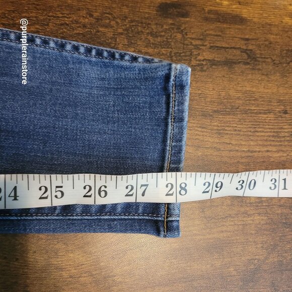 Madewell Jeans 26 Skinny 10" High Rise Danny Wash Tummy Control Stretch Denim - Picture 10 of 11